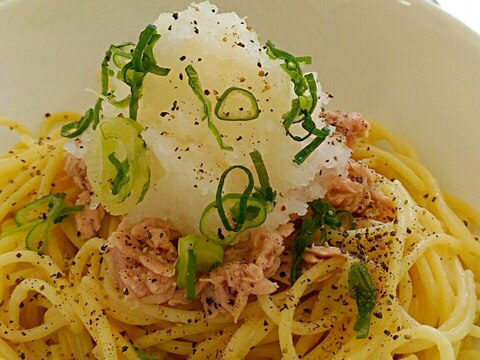 簡単旨い！ツナおろしパスタ